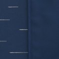 thumbnail image 4 of Deconovo Cortinas opacas con aislamiento térmico, color azul marino, con ojales y estampado de rayas plateadas para sala de estar, 2 paneles de 42 x 84 pulgadas, 4 of 7