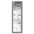 thumbnail image 2 of ArtToFrames 10x35 inch Muted Warm Silver Picture Frame, Silver MDF Poster Frame (4671), 2 of 8
