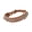 Coffee - 25x2.5cm, variant on Studded Anti-Chew Pet Collar Adjustable Metal Rivet Neck Strap Durable Wear-Resistant Collar for Small Dogs Cats Orange
