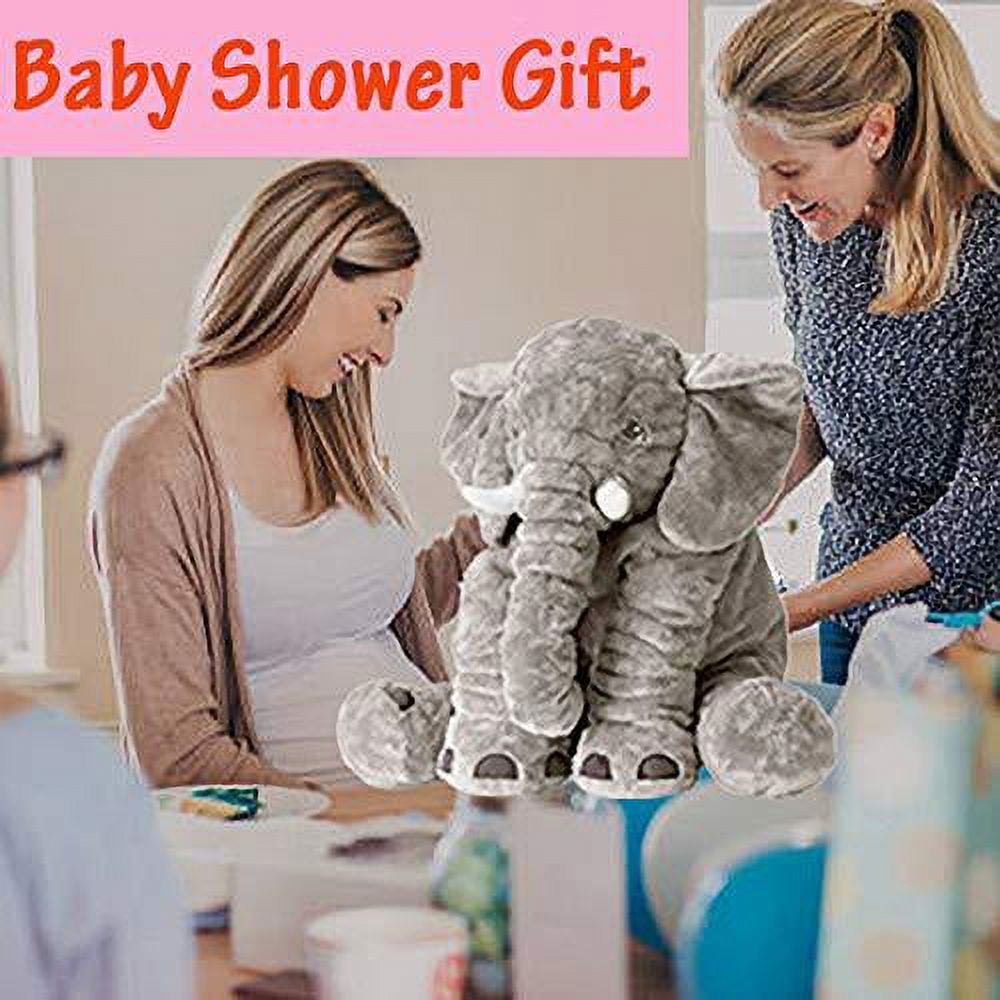 Stuffed Elephant Animal Plush Toy (24 in.)