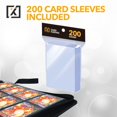 thumbnail image 2 of Carpeta HOMEXPRO X PRO 1000 con 200 fundas para tarjetas 1024 bolsillos, 2 of 7