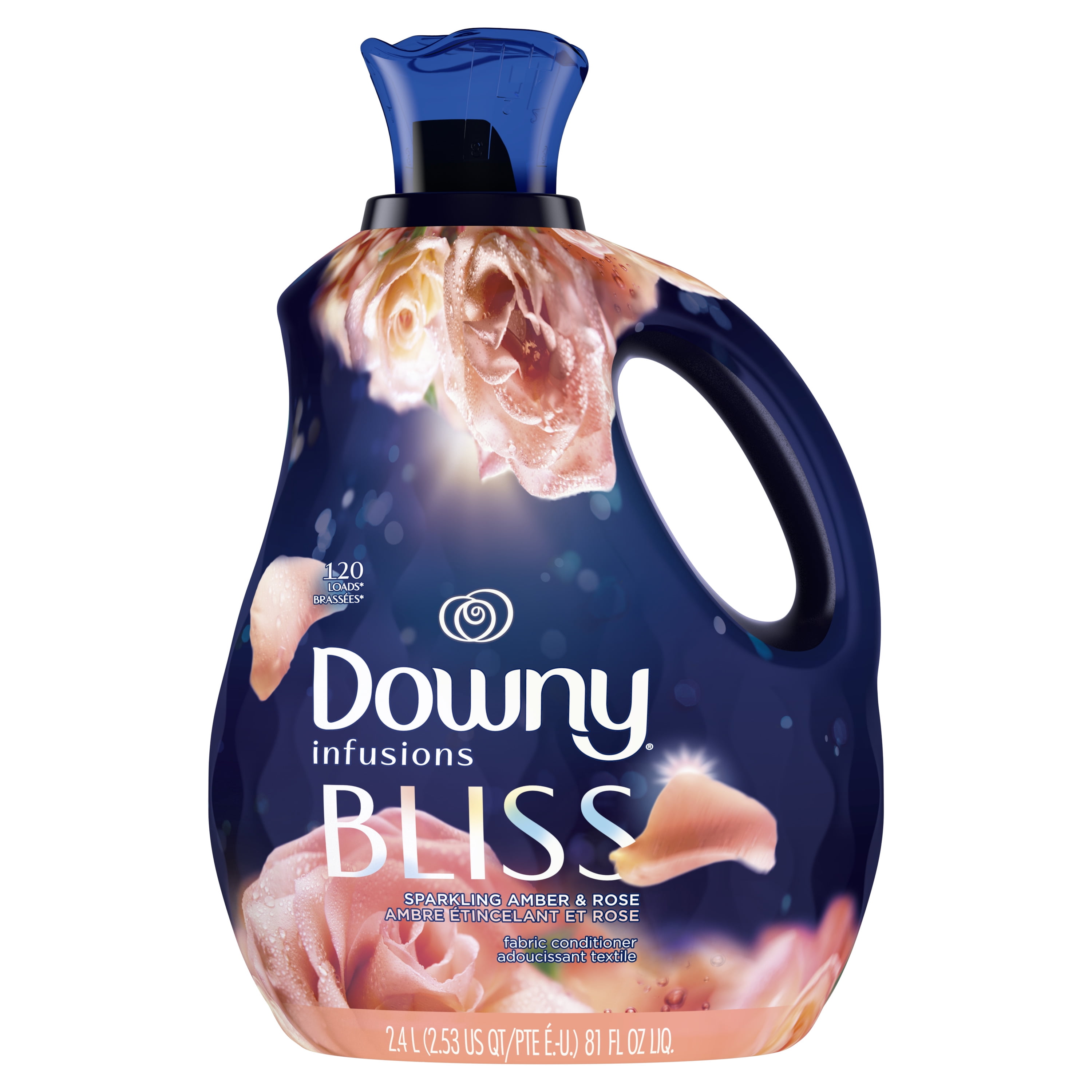 Downy Infusions Liquid Fabric Softener, Bliss, Sparkling Amber & Rose
