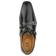 thumbnail image 4 of LIBERTYZENO Mens Dress Male Double Monk Strap Shoes, Black, 11, 4 of 7