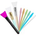 thumbnail image 1 of Silicone Stir Stick Kit, 6PCS Hand Stir Sticks, 3PCS Epoxy Brushes Applicators, Reusable DIY Tool Bulk Set for Resin Mixing, Paint, Making Glitter Tumblers Cups, Arts, Crafts, Set of 9, 1 of 7