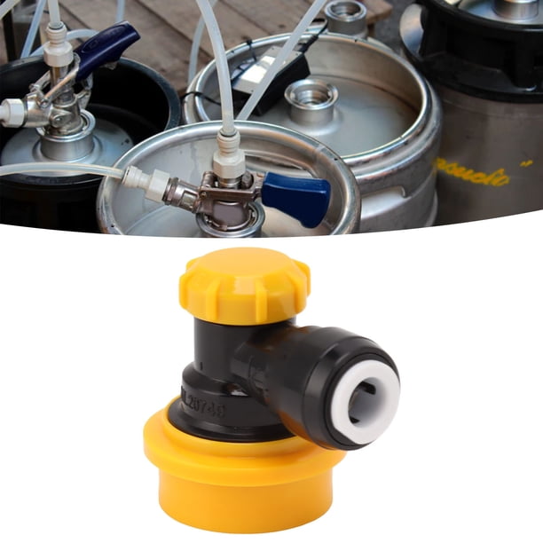 Adaptador De Conector Rápido De Empuje Doble Apretado De 5/16 Pulgadas Para Tubería De Barrera EVA