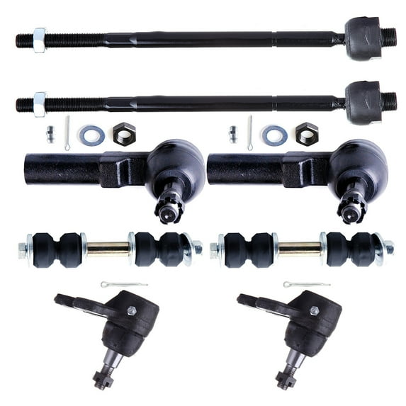 AUTOMUTO Replacement Parts Front Sway Bar Lower Ball Joint Outer Inner Tie Rod End Fit 2000-2005 For Buick LeSabre Park Avenue Riviera For Cadillac DeVille Seville For Oldsmobile Aurora For Pontiac