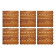 thumbnail image 1 of VIFAH Interlocking 4 Slat 12 Inch FSC Eucalyptus Patio Deck Tiles, 10 Pack, 1 of 7