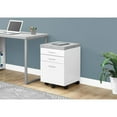 thumbnail image 5 of File Cabinet Rolling Mobile Printer Stand Office Work Laminate Grey, 5 of 12