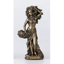 Veronese Design 3 3/4 Inch Aja Santeria Orisha of Forest and Herbs Hand Cast Resin Painted Bronze Finish Statue Home Decor