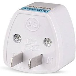 Bates European Travel Plug Adapter – 2-Pack, Type E/F, US To Europe, 250V 10A, Compact For Laptops, Phones, And Small Appliances