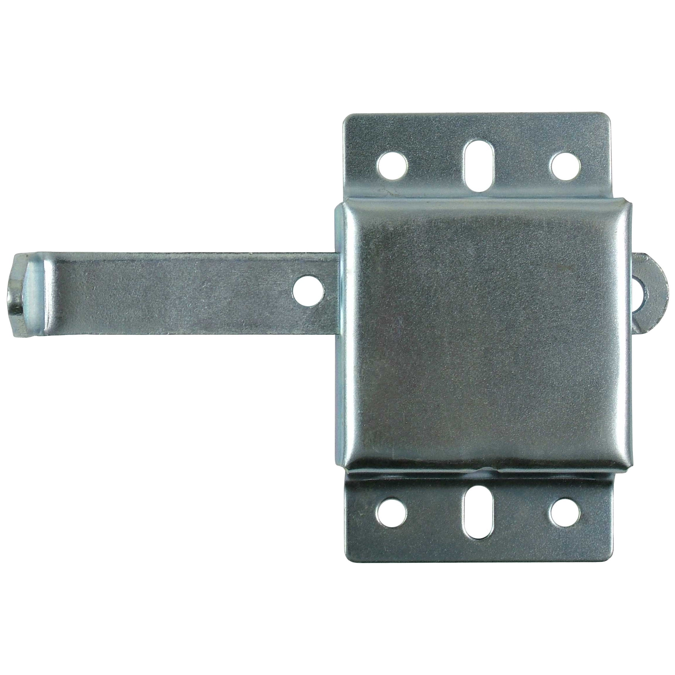 Right Han Garage Door L-Handle Lock with Inside Slide Lock Latch Mechanism Set