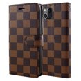 thumbnail image 1 of [PST] iPhone 15 / 14 Wallet Case, Leather Magnetic Card Slot Wallet Folio Flip Case Cover, 1 of 7