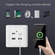 thumbnail image 4 of Receptáculo de los enchufes USB del mercado 18w 220v del cargador de pared USB Typec de los enchufes de pared del USB, 4 of 5