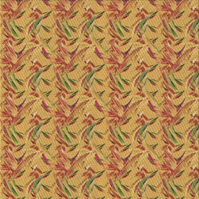 Ahgly Company Machine Washable Indoor Square Transitional Yellow Area Rugs, 4' Square