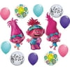 Trolls World Tour Party Supplies Poppy Concert Balloon Bouquet Decorations
