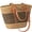 Black Stripes, variant on Pleneal Straw Bag For Women, Summer Straw Beach Handbags Large Shoulder Purses Woven Tote Bag