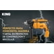thumbnail image 3 of Taladro 710W | Alta Precisión Electrico Rotomartillo | Concreto Perforación y Demolición, Ideal para Construcción, Herrería y Uso Doméstico o Profesional, 3 of 5
