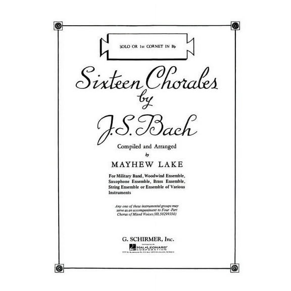 Sixteen Chorales: BB Cornet/Trumpet I (Solo) Part, (Paperback)