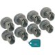 thumbnail image 1 of Complete Set of 8 Dishwasher Wheels for the Upper Basket, 1 of 4