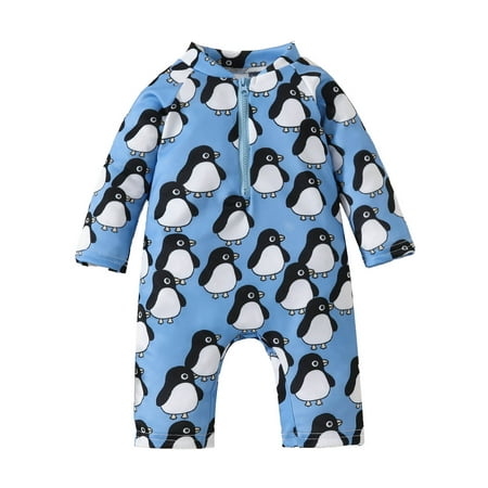 

Summer Toddler Boys Girls Long Sleeve Cartoon Dinosaur Prints 1 Piece Swimwear Beach Onesie Swimsuit Bikini 24 Month Bathing Suit Girl Girls Bathing Suit Bottoms