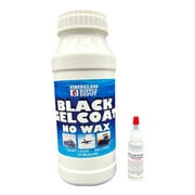 FSD Black Gelcoat No Wax Quart with 15cc Hardener (MEKP)