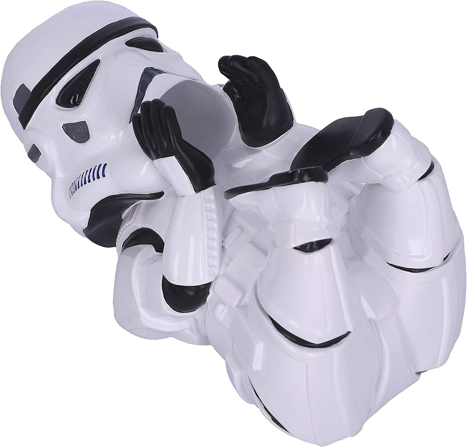 Nemesis Now Original Stormtrooper Sci-Fi Weinflaschenhalter Figur weiß, One Size