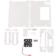 thumbnail image 2 of 2X for Nano B01 A02 2GB Acrylic Case Development Board Universal Protective Shell with Cooling Fan, 2 of 8