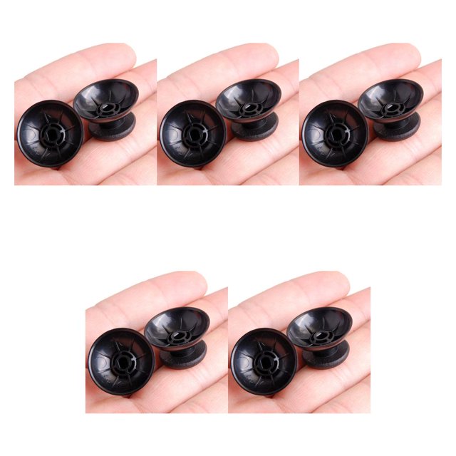 Sidaley 8 Uds cubierta de Joystick de plástico de silicona tapa de palanca de pulgar reemplazo de botón antideslizante para Type2