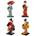 thumbnail image 3 of Muñeca kimono Geisha Cocina Restaurante Decoración Adorno Muñeca kimono de 9 pulgadas, 3 of 6