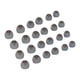 thumbnail image 2 of Almohadillas De Repuesto Para Auriculares, Almohadillas De Silicona Suaves Y Ligeras Que Bloquean El Exceso De Ruido Para Auriculares De 3,8 Mm A 5,8 Mm, 2 of 7