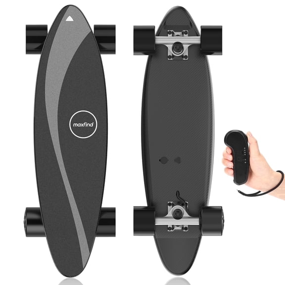 Maxfind MAX ONE Electric Skateboard for Beginners, Teens & Lightweight Adults Up to 150 lb, 15 MPH, 8 Miles, 350W Motor