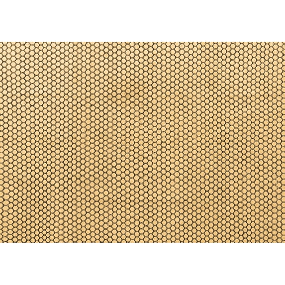 Ahgly Company Indoor Rectangle Solid Brown Modern Area Rugs, 2' x 3'