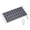 thumbnail image 1 of Panel solar de 10W 5V Tipo C Salida Panel de carga solar portátil para monitoreo de seguridad de carga de teléfono, 1 of 10