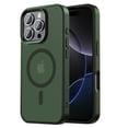 thumbnail image 1 of Funda protectora Tigowos compatible con iPhone 16 Pro Max, color verde, 1 of 6