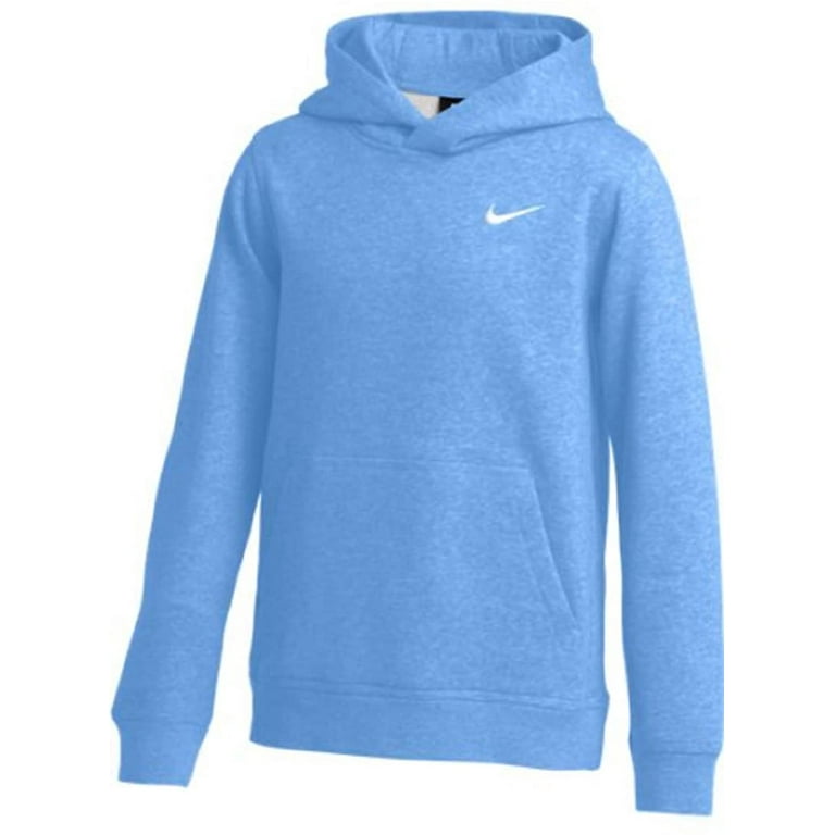 Nike Youth Fleece Pullover Hoodie Medium Sky Blue Walmart