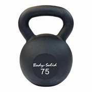 KBR15 - Iron Powder Coat Kettlebells 15 Pounds - Body-Solid