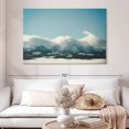 thumbnail image 2 of Elephant Stock Bridger Mountain Cloud Cover Wall Art - Horizontal Canvas Wall Art - Living Room Wall Decor - Nature Canvas - Teal And Blue Decor By Annie Bailey - 51" x 34", 2 of 4