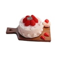 thumbnail image 3 of Pastel de casa de muñecas Hugo Artesanía de comida en miniatura 3D escena de vida de panadería de jardín de hadas 1:6 1:12 Estilo F, 3 of 10
