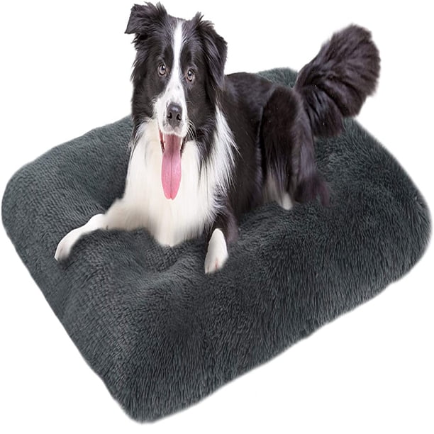 Cama para perro de peluche, sofá para perro mediano, cesta para perro supersuave lavable, cesta para perro con cojín antideslizante, cama para mascotas para perros grandes MFZFUKR WXOTTO-CWY-0793