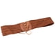 thumbnail image 5 of Cinturón ancho de 7 cm con hebilla para mujer, cinturón de vestir, cinturón ancho elástico con marrón jinwen Cinturón de cintura para mujer, 5 of 8
