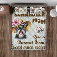 thumbnail image 4 of Schnauzer Mom Like a Normal Mom Except Much Cooler Happy Mother's Day Quilt Bedding Set Miniature Schnauzer Dog Lover 1 Blanket Bed Cover 2 Pillowcases - 02004, 4 of 5