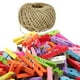 thumbnail image 1 of 50 Pedazos Pinzas De De Foto De Papel Peg Clips Con Cuerda, 1 of 9