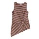 thumbnail image 1 of bar III Blusa sin mangas con nudo estampado mixto para mujer, multicolor, extragrande, 1 of 2