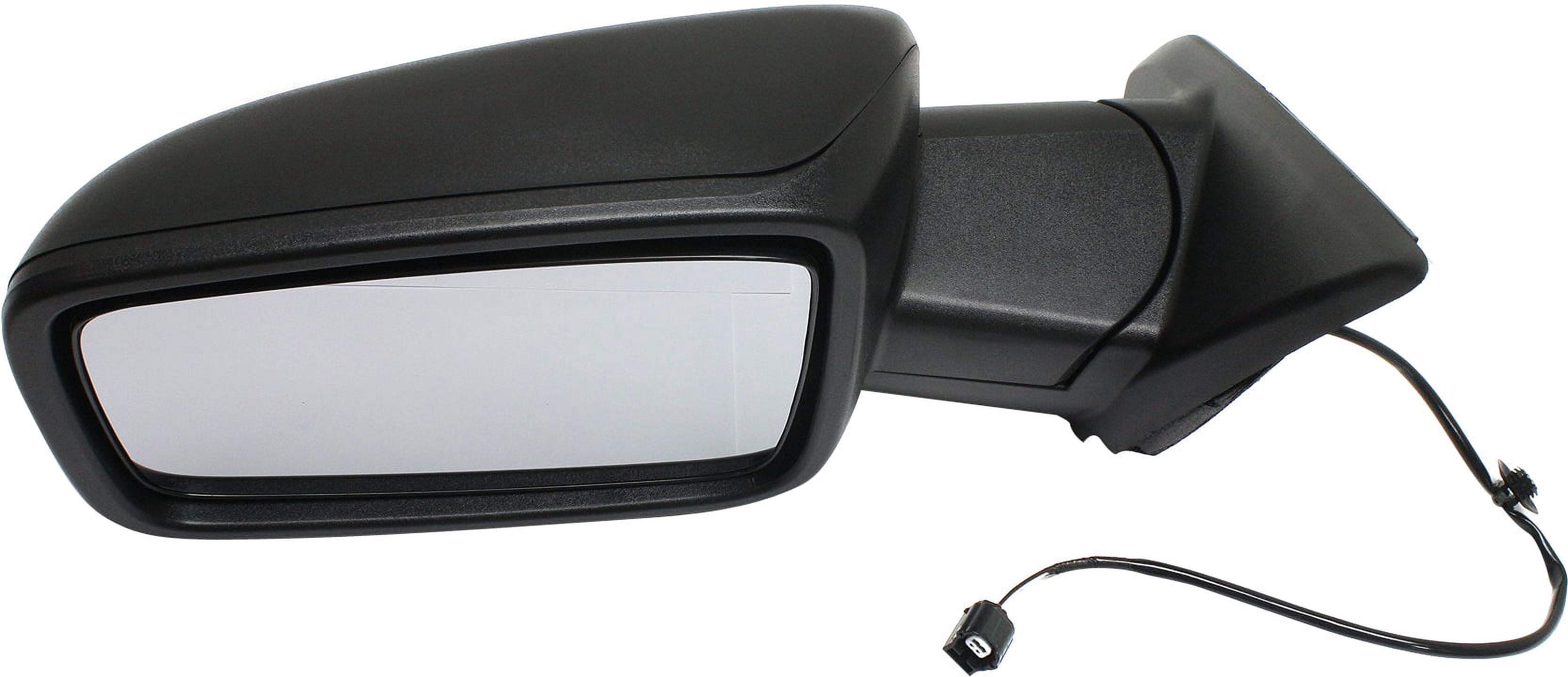 Mirror Compatible With 2013-2018 Ram 1500 2500 Left Driver Side Textured Black Kool-Vue