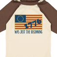 thumbnail image 4 of Inktastic Vintage US Flag Boys or Girls Long Sleeve Baby Bodysuit, 4 of 5