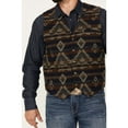 thumbnail image 3 of Cody James Men's Dakota Southwestern Jacquard Vest - CMSP23V1-BRN   US, 3 of 4