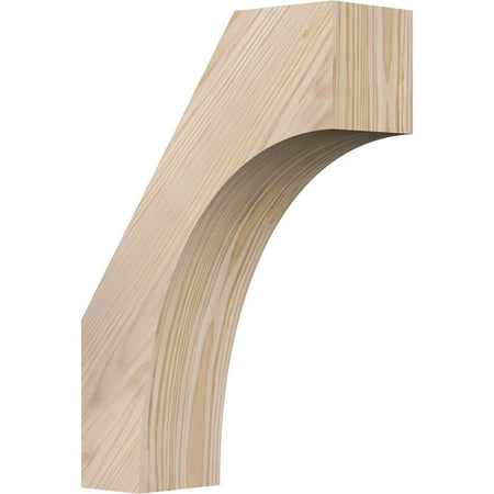 

Ekena Millwork 3 1/2 W x 10 D x 14 H Westlake Smooth Brace Douglas Fir
