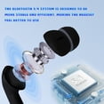 thumbnail image 6 of Full-Color Touch Screen Language Translator Earbuds, Real Time Translation Earphone with 144 Languages Supported, ANC Noise Cancelling, Bluetooth 5.4(Black), 6 of 8