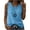 Light Blue, variant on Women's Cotton Plain Tank Top Summer Flowy Crew Neck Sleeveless Tee Tanks Loose Fit Casual Layering and Everyday Wear Blouses White