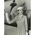 thumbnail image 2 of Grace Kelly Waves From The Ocean Liner Ss Constitution Before Sailing For Monaco. April 4 History, 2 of 2